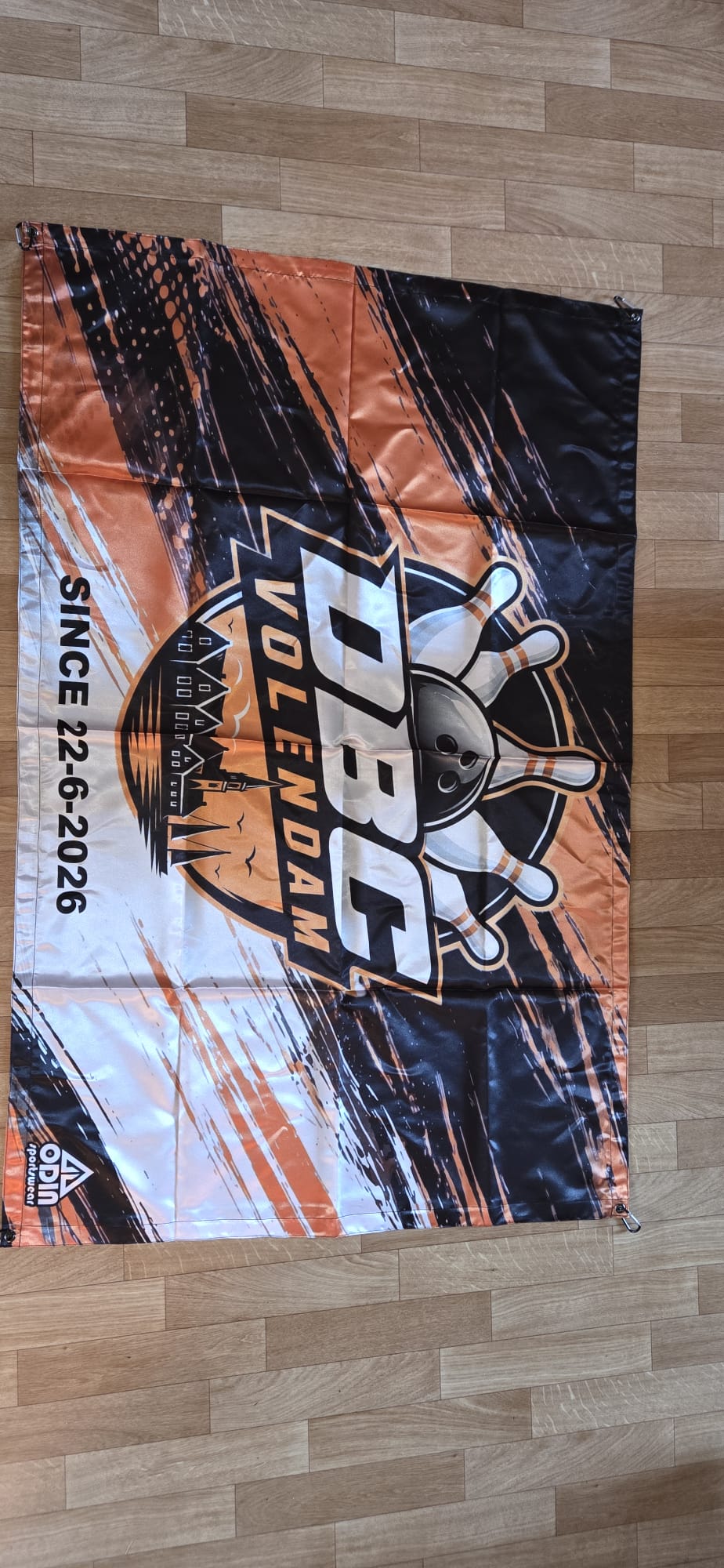 Nieuwe clubvlag DBC Volendam